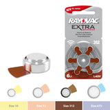 Rayovac Batterjen 312 brown buy online