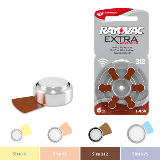 Rayovac Battery extra 312 brown buy online